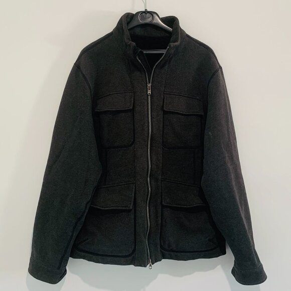 Lululemon Dark Grey Men Jacket with Pockets Size L - Picture 2 of 15